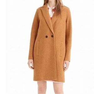 J.Crew Daphne Italian Boiled Wool Coat
